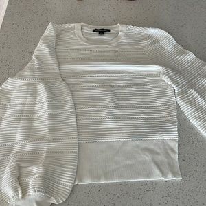 White INC sweater